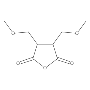 3,4-Bis(methoxymethyl)dihydrofuran-2,5-dione Structure