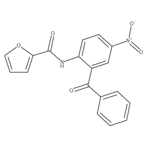 N-(2-benzoyl-4-nitrophenyl)furan-2-carboxamide Structure