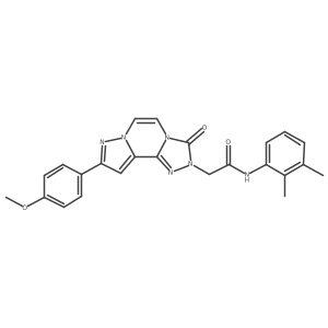 N-(2,3-dimethylphenyl)-2-(9-(4-methoxyphenyl)-3-oxopyrazolo[1,5-a][1,2,4]triazolo[3,4-c]pyrazin-2(3H)-yl)acetamide Structure
