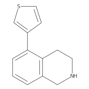 5-Thiophen-3-yl-1,2,3,4-tetrahydroisoquinoline Structure