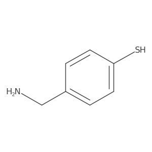 4-(Aminomethyl)benzenethiol Structure