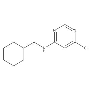 6-chloro-N-(cyclohexylmethyl)pyrimidin-4-amine Structure