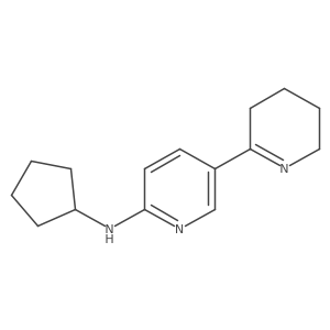 N-Cyclopentyl-3,4,5,6-tetrahydro-[2,3'-bipyridin]-6'-amine Structure
