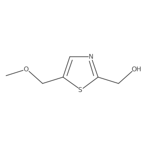 (5-(Methoxymethyl)thiazol-2-yl)methanol Structure