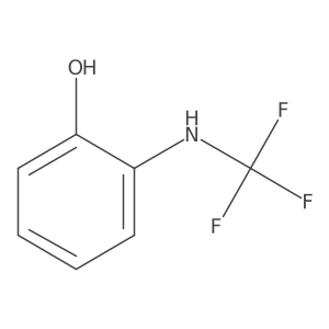 2-((Trifluoromethyl)amino)phenol结构式