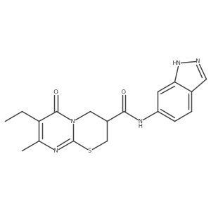 7-ethyl-N-(1H-indazol-6-yl)-8-methyl-6-oxo-2,3,4,6-tetrahydropyrimido[2,1-b][1,3]thiazine-3-carboxamide Structure