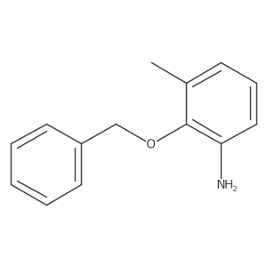 2-(Benzyloxy)-3-methylaniline Structure