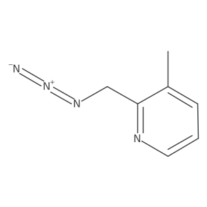 2-(Azidomethyl)-3-methylpyridine Structure