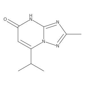 2-methyl-7-(propan-2-yl)-4H,5H-[1,2,4]triazolo[1,5-a]pyrimidin-5-one Structure