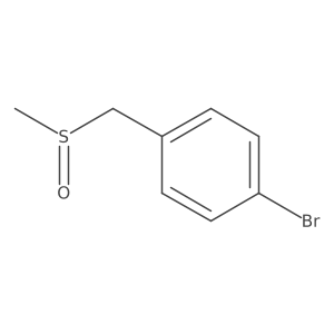 1-Bromo-4-(methylsulfinylmethyl)benzene结构式