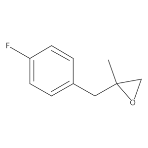 2-[(4-Fluorophenyl)methyl]-2-methyloxirane结构式