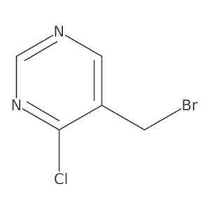 5-(Bromomethyl)-4-chloropyrimidine结构式
