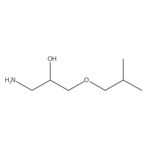 (S)-1-Amino-3-isobutoxypropan-2-ol Structure