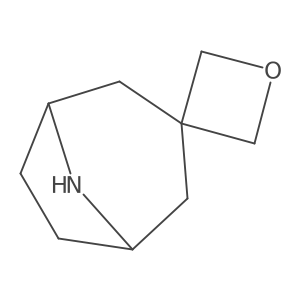 8-Azaspiro[bicyclo[3.2.1]octane-3,3'-oxetane]结构式