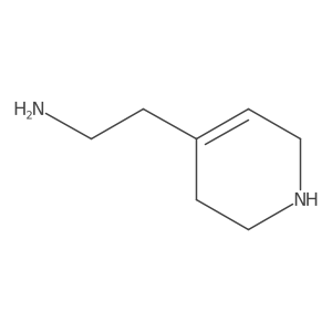 2-(1,2,3,6-Tetrahydropyridin-4-yl)ethan-1-amine结构式