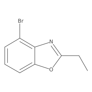 4-Bromo-2-ethylbenzo[d]oxazole Structure