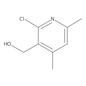 (2-Chloro-4,6-dimethylpyridin-3-yl)methanol结构式