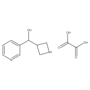 Azetidin-3-yl(pyridin-3-yl)methanol oxalate Structure