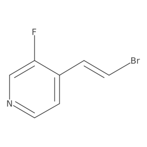 4-(2-Bromoethenyl)-3-fluoropyridine Structure