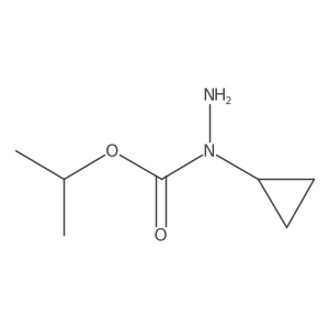 N-cyclopropyl(propan-2-yloxy)carbohydrazide Structure