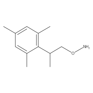 O-[2-(2,4,6-trimethylphenyl)propyl]hydroxylamine Structure