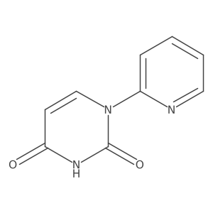 1-(2-Pyridinyl)-2,4(1H,3H)-pyrimidinedione结构式