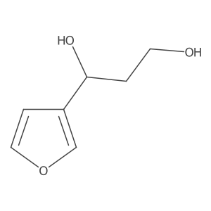 (S)-1-(3-Furyl)-1,3-propanediol Structure
