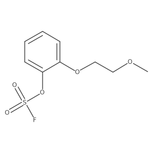 2-(2-Methoxyethoxy)phenyl sulfurofluoridate结构式