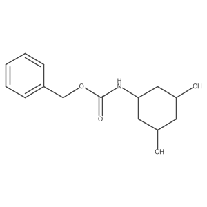 benzyl N-[(1r,3R,5S)-3,5-dihydroxycyclohexyl]carbamate Structure