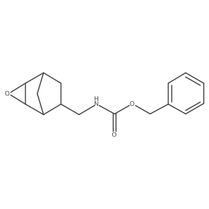 rac-benzyl N-{[(1R,2S,4R,5R,6R)-3-oxatricyclo[3.2.1.0,2,4]octan-6-yl]methyl}carbamate结构式