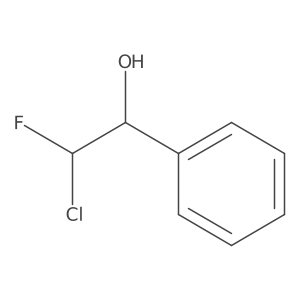 I+/--(Chlorofluoromethyl)benzenemethanol Structure