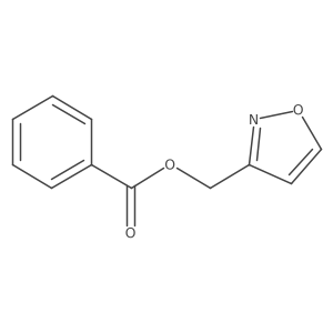 3-Isoxazolemethanol, 3-benzoate Structure