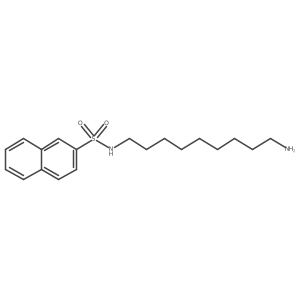 N-(9-Aminononyl)-2-naphthalenesulfonamide Structure
