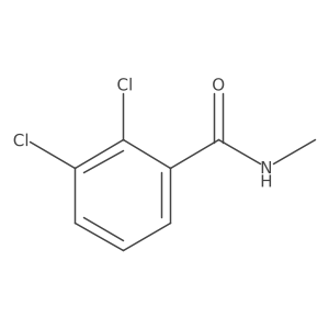 2,3-dichloro-N-methylbenzamide Structure
