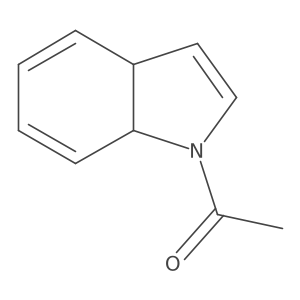 1-((3AR,7aR)-3a,7a-dihydro-1H-indol-1-yl)ethanone结构式