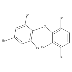 2,2',3,4',6,6'-Hexabromodiphenyl ether结构式