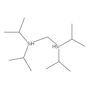 1,1'-Methylenebis[1,1-bis(1-methylethyl)silane] Structure