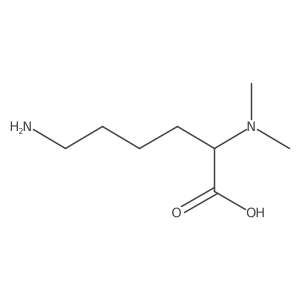 (2S)-6-amino-2-(dimethylamino)hexanoic acid Structure