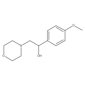 I+/--(4-Methoxyphenyl)-4-morpholineethanol Structure