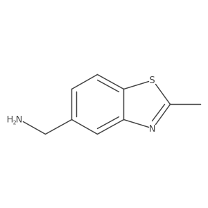 (2-Methylbenzo[d]thiazol-5-yl)methanamine Structure