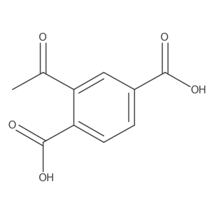 2-Acetylterephthalic acid Structure