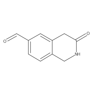3-oxo-2,4-dihydro-1H-isoquinoline-6-carbaldehyde Structure