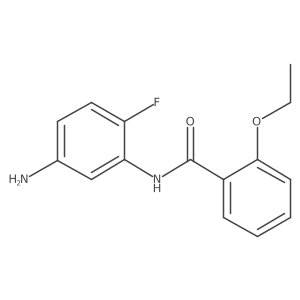 N-(5-Amino-2-fluorophenyl)-2-ethoxybenzamide结构式