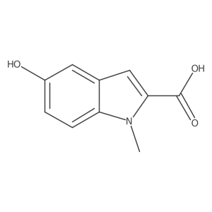 5-Hydroxy-1-methyl-1h-indole-2-carboxylic acid Structure