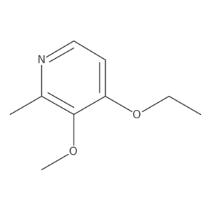 4-Ethoxy-3-methoxy-2-methyl-pyridine结构式