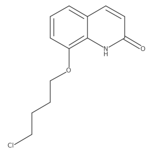 8-(4-Chlorobutoxy)-1,2-dihydroquinolin-2-one结构式