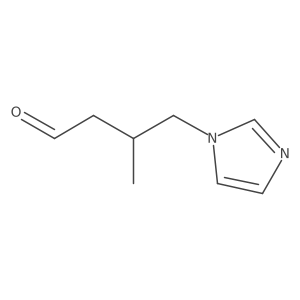 I(2)-Methyl-1H-imidazole-1-butanal Structure