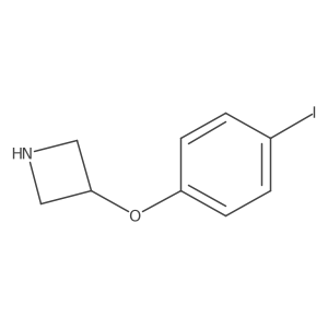 3-(4-Iodophenoxy)azetidine结构式
