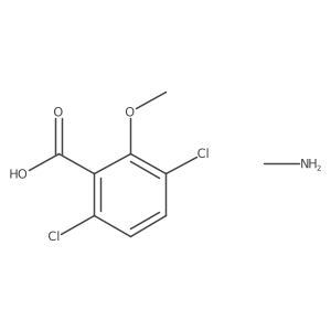Dicamba monomethylamine salt结构式