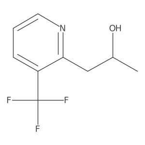 1-(3-(Trifluoromethyl)pyridin-2-yl)propan-2-ol Structure